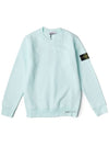 Wappen Patch Crewneck Sweatshirt Light Green - STONE ISLAND - BALAAN 1