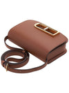 Lingot Small Olen Calf Leather Cross Bag Tan - DELVAUX - BALAAN 5