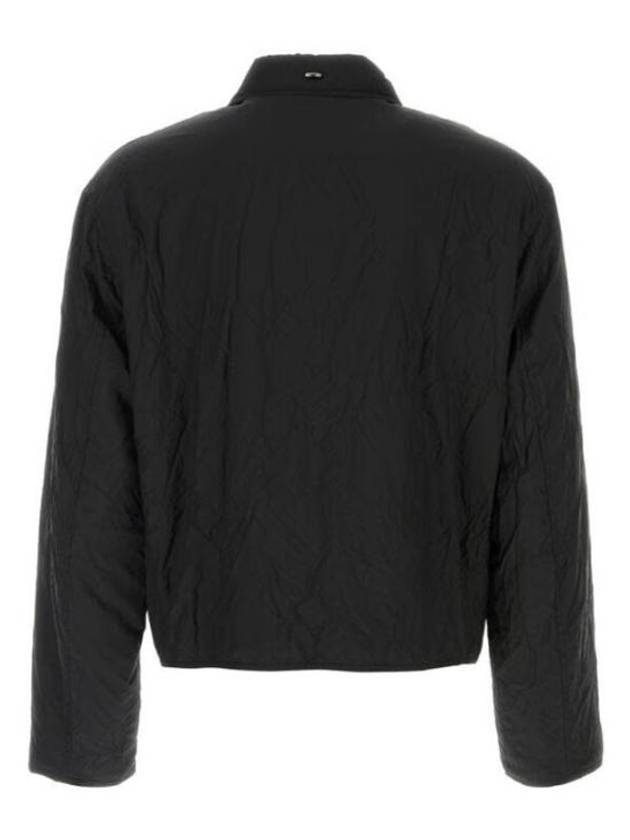 Slight Crinkle Zip-Up Jacket Black - OUR LEGACY - BALAAN 3