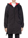 Etretat Reversible Gabardine Hooded Jacket Black - MONCLER - BALAAN 2