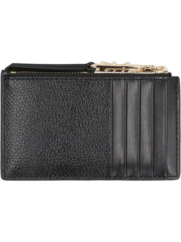 Michael Kors Empire Leather Card Holder - MICHAEL KORS - BALAAN 3