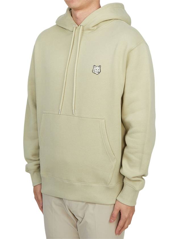 Bold Fox Head Patch Comfort Hoodie Green - MAISON KITSUNE - BALAAN 3