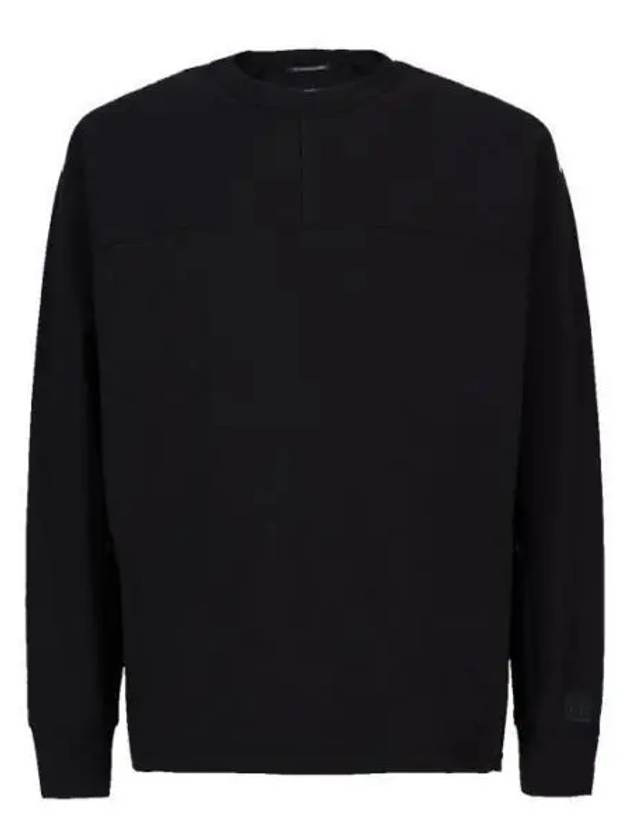 Metropolis Series Brushed Sweatshirt Black - CP COMPANY - BALAAN 2