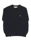 Bold Fox Head Wool Knit Top Black - MAISON KITSUNE - BALAAN 3