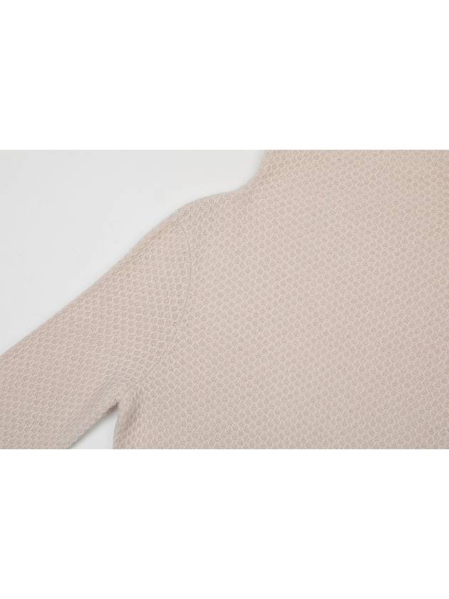 Cashmere open weave high neck sweater 2 COLOR C3KPO67 - CALLAITE - BALAAN 9