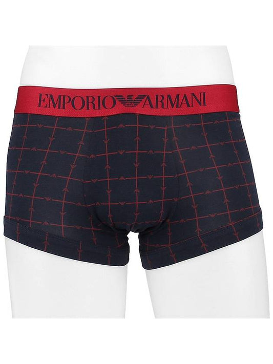 Men's Mix Boxer Trunk Briefs Navy - EMPORIO ARMANI - BALAAN 2