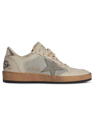 Golden Goose 'Ball Star' White Leather Sneakers - GOLDEN GOOSE - BALAAN 1