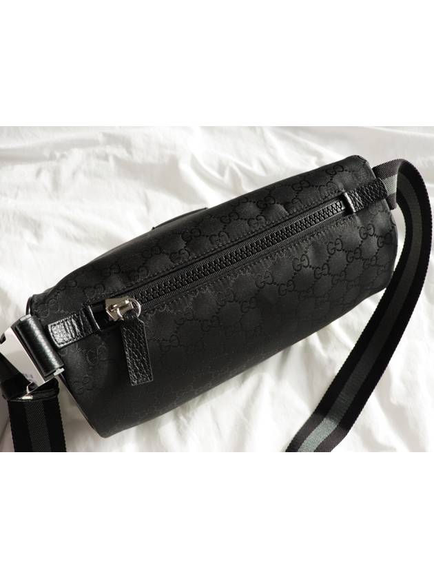 GG Fabric Waist Bag Black - GUCCI - BALAAN 8