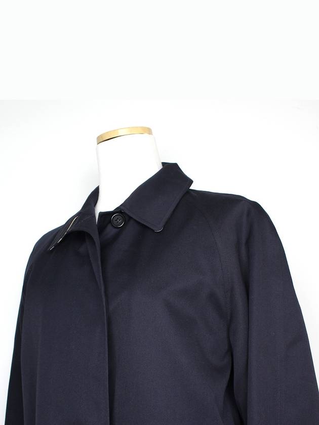 Navy blue trench coat 55 66 - BURBERRY - BALAAN 4