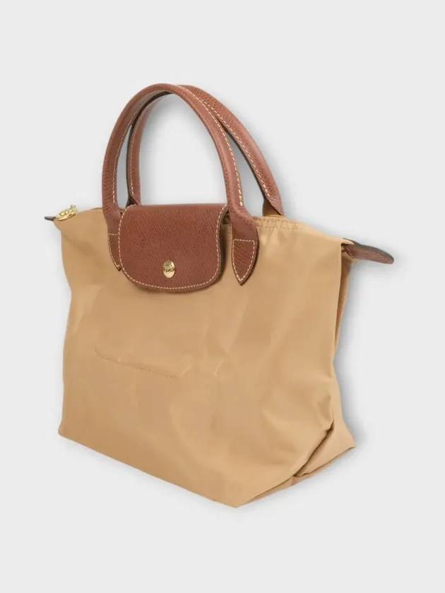 Le Pliage Original Small Tote Bag Beige - LONGCHAMP - BALAAN 4