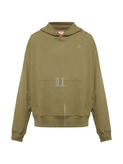 S Macs Megoval D Hoodie Green - DIESEL - BALAAN 2