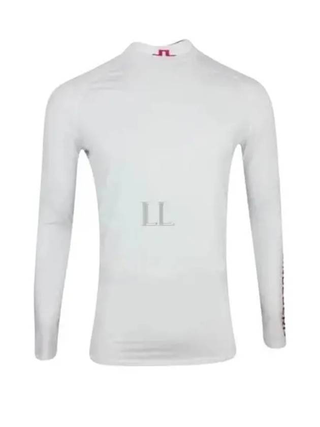 Men's Aelo Soft Compression Long Sleeve T-Shirt White - J.LINDEBERG - BALAAN 2