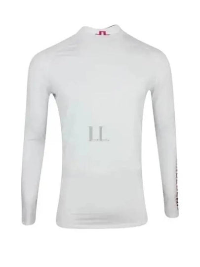 Men's Aelo Soft Compression Long Sleeve T-Shirt White - J.LINDEBERG - BALAAN 2