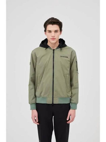 Maniv Khaki Men s Wind Jacket - DUVETICA - BALAAN 1