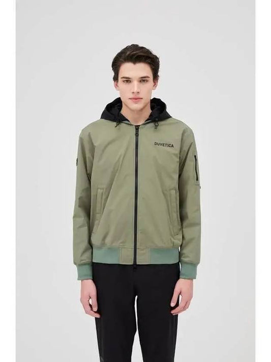 Maniv Khaki Men s Wind Jacket - DUVETICA - BALAAN 1