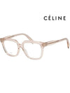 Eyewear Square Glasses Clear Beige - CELINE - BALAAN 2