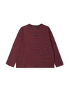 STRIPE LONGSLEEVE T SHIRTRED - VAEKCIE - BALAAN 1