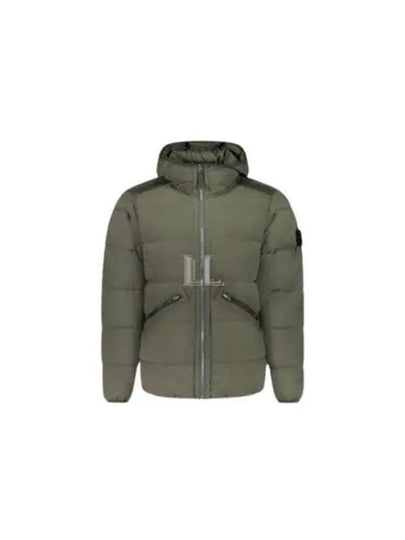 Seamless Tunnel Nylon Down Padding Green - STONE ISLAND - BALAAN 2