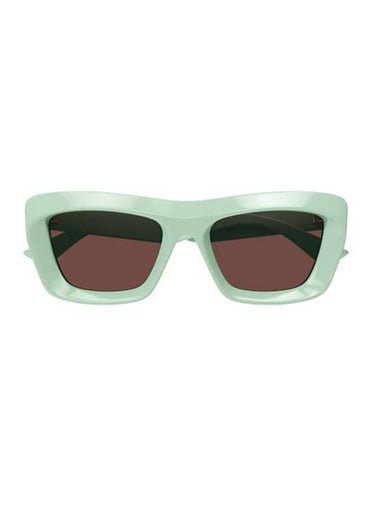 Sunglasses BV1283S 004 GREEN GREEN BROWN - BOTTEGA VENETA - BALAAN 1