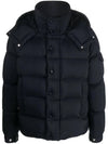 Vezere Short Down Padding Night Blue - MONCLER - BALAAN 1