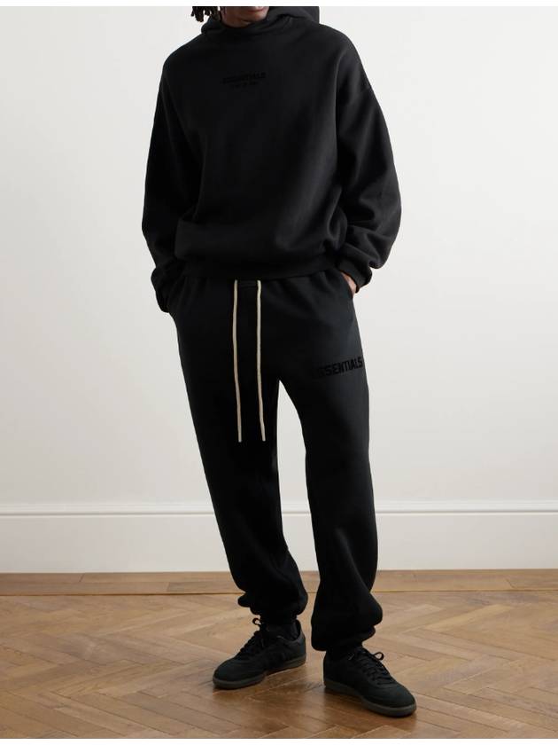 Mock Neck Hoodie Black - FEAR OF GOD ESSENTIALS - BALAAN 3