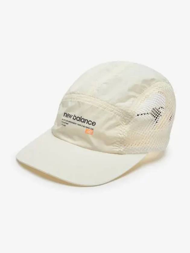 NBGDFS5103 Color Point Performance Mesh Cap CREAM - NEW BALANCE - BALAAN 1