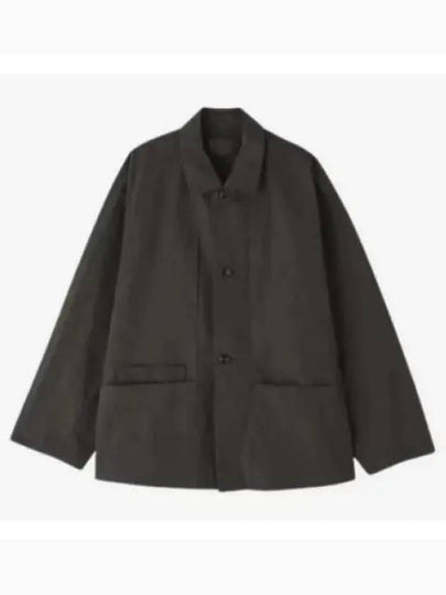 Boxy SB Workwear Jacket Anthracite Brown - LEMAIRE - BALAAN 2