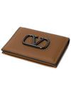 V logo signature men s card wallet P0T39VTQ N58 - VALENTINO - BALAAN 3