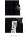 Stretch Wool Crewneck Knit Top Navy - STONE ISLAND - BALAAN 6