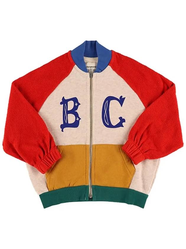 BC Vintage Color Block Zip-Up Jacket - BOBO CHOSES - BALAAN 5