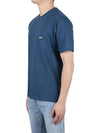 Men's Daily Pocket Regenerative Cotton Short Sleeve T-Shirt Blue - PATAGONIA - BALAAN 4