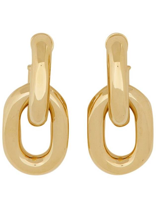 Rabanne "Xl Link" Double Hoop Earrings - PACO RABANNE - BALAAN 1