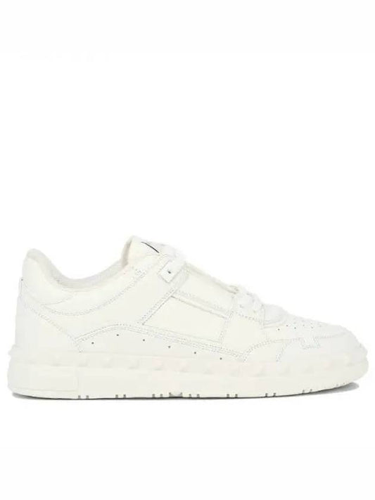 Freedots Calfskin Low Top Sneakers White - VALENTINO - BALAAN 2