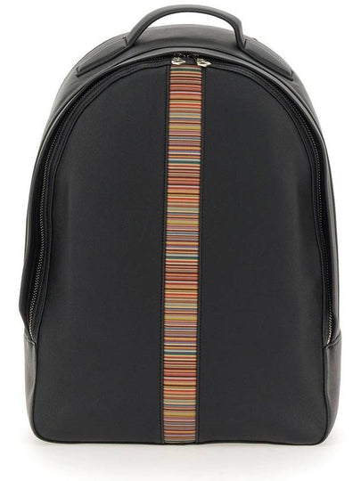 Striped Line Backpack Black - PAUL SMITH - BALAAN 2