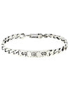 Ghost Chain Bracelet Silver - GUCCI - BALAAN 3