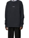 Print Logo Cardigan Black - ACNE STUDIOS - BALAAN 2