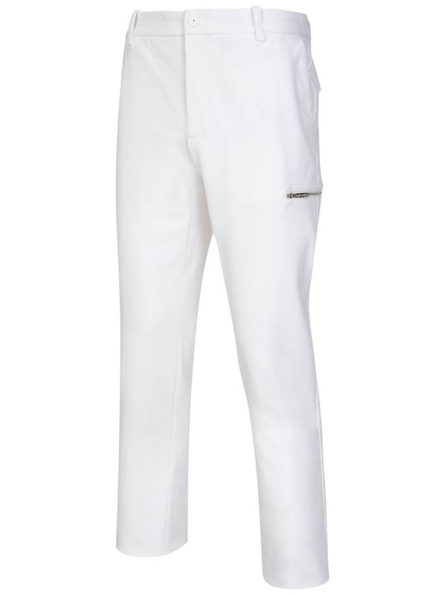 Logo point straight pants WH - PASSARDI - BALAAN 1