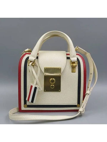 Ivory 2 WAY bag - THOM BROWNE - BALAAN 1