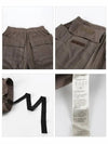 Drawstring Cropped Cargo Cotton Baggy Pants Dust - RICK OWENS - BALAAN 6