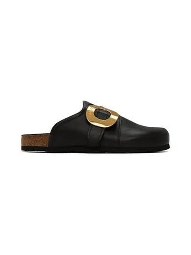 See by Chloe Seeby Women s Mule Slipper Type Loafer Black SB40018A - CHLOE - BALAAN 1