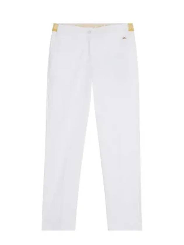 Women's Eleonora Straight Pants White - J.LINDEBERG - BALAAN 2