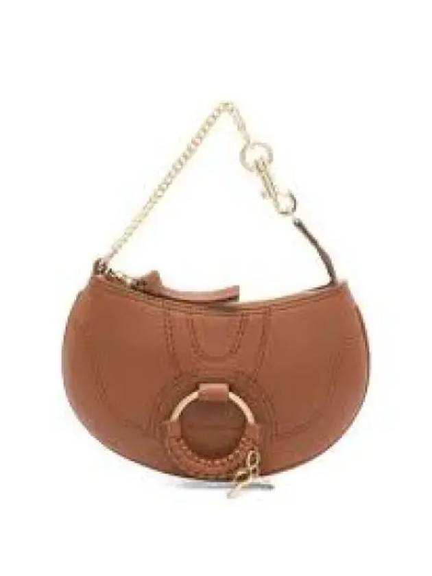 Women's Hana Embossed Logo Shoulder Bag Brown - CHLOE - BALAAN 2