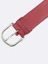 burgundy belt - HERMES - BALAAN 4