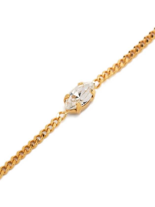 Opyum Heart Chain Bracelet Gold - SAINT LAURENT - BALAAN 4