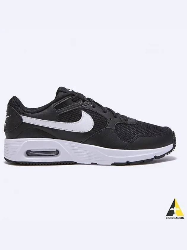 Air Max SC Low Top Sneakers Black White - NIKE - BALAAN 2