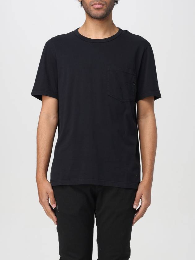 T-shirt basic Dondup in cotone con tasca - DONDUP - BALAAN 1