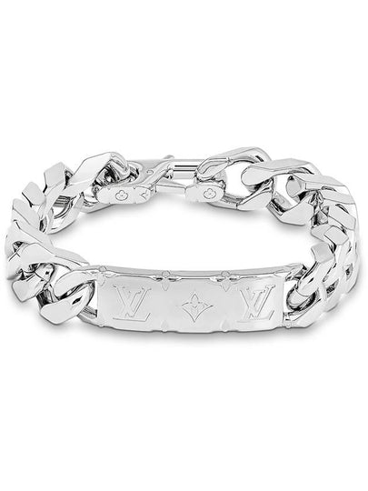 Monogram Chain Bracelet Silver - LOUIS VUITTON - BALAAN 2