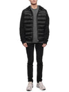 Men's Fleece Zip-Up Padding Black - MONCLER - BALAAN 4