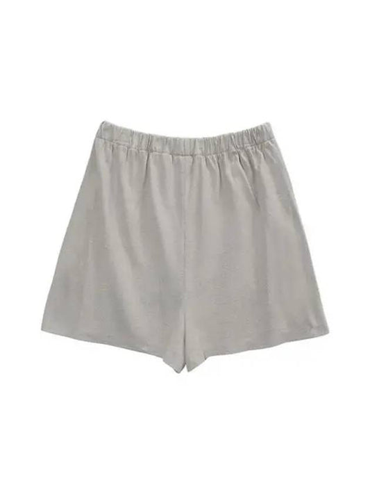 Women's DOMOND Shorts Grayish Brown SHDO WS 000 AB - BASERANGE - BALAAN 2