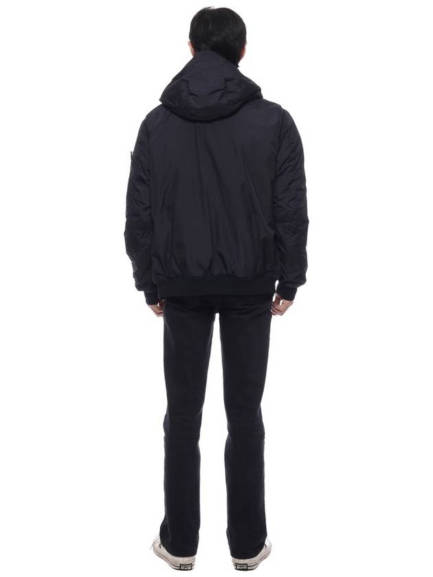 Crinkle Reps R NY Padding Navy - STONE ISLAND - BALAAN 6